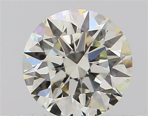 Picture of Natural Diamond 0.41 Carats, Round with Excellent Cut, I Color, VS2 Clarity and Certified by GIA