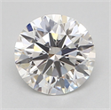 Natural Diamond 0.42 Carats, Round with Excellent Cut, F Color, VVS2 Clarity and Certified by GIA