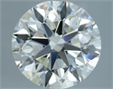 Natural Diamond 4.35 Carats, Round with Excellent Cut, I Color, VS1 Clarity and Certified by IGI