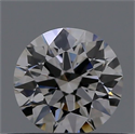 Natural Diamond 0.43 Carats, Round with Excellent Cut, H Color, VS1 Clarity and Certified by GIA