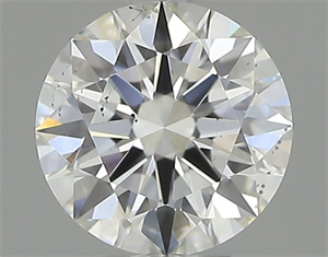 Picture of Natural Diamond 0.40 Carats, Round with Excellent Cut, F Color, SI1 Clarity and Certified by GIA