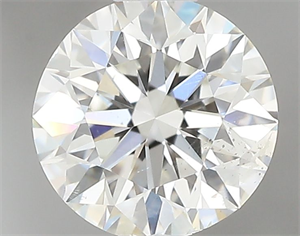 Picture of Natural Diamond 0.50 Carats, Round with Excellent Cut, H Color, SI2 Clarity and Certified by GIA