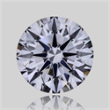 Natural Diamond 3.02 Carats, Round with Excellent Cut, I Color, VVS2 Clarity and Certified by GIA