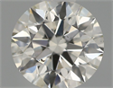 Natural Diamond 0.51 Carats, Round with Excellent Cut, I Color, VS2 Clarity and Certified by IGI