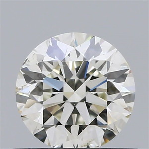 Picture of Natural Diamond 0.50 Carats, Round with Excellent Cut, K Color, SI2 Clarity and Certified by GIA