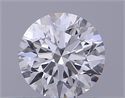 Natural Diamond 0.40 Carats, Round with Excellent Cut, D Color, SI1 Clarity and Certified by GIA