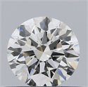 Natural Diamond 0.46 Carats, Round with Excellent Cut, I Color, VVS1 Clarity and Certified by GIA