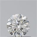 Natural Diamond 0.45 Carats, Round with Excellent Cut, G Color, SI1 Clarity and Certified by GIA