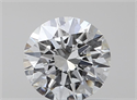 Natural Diamond 0.41 Carats, Round with Excellent Cut, H Color, VS2 Clarity and Certified by GIA