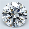 Natural Diamond 4.01 Carats, Round with Excellent Cut, D Color, VVS2 Clarity and Certified by GIA