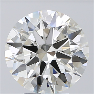 Picture of Natural Diamond 5.03 Carats, Round with Excellent Cut, I Color, IF Clarity and Certified by IGI