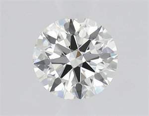 Picture of Natural Diamond 0.56 Carats, Round with Excellent Cut, J Color, VS2 Clarity and Certified by GIA