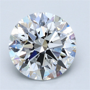 Picture of Natural Diamond 5.08 Carats, Round with Excellent Cut, E Color, VS1 Clarity and Certified by GIA