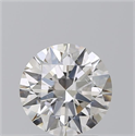 Natural Diamond 2.01 Carats, Round with Excellent Cut, H Color, SI1 Clarity and Certified by GIA