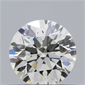 Natural Diamond 0.40 Carats, Round with Excellent Cut, J Color, VS2 Clarity and Certified by GIA