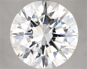 Picture of Natural Diamond 5.02 Carats, Round with Excellent Cut, F Color, SI2 Clarity and Certified by GIA