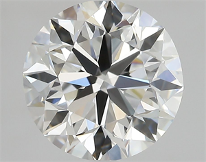 Picture of Natural Diamond 2.00 Carats, Round with Very Good Cut, F Color, IF Clarity and Certified by GIA