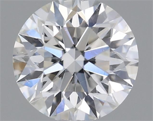 Picture of Natural Diamond 0.40 Carats, Round with Excellent Cut, G Color, SI2 Clarity and Certified by GIA