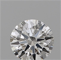 Natural Diamond 0.40 Carats, Round with Excellent Cut, G Color, VVS2 Clarity and Certified by GIA