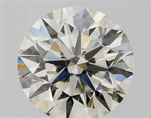 Picture of Natural Diamond 2.51 Carats, Round with Excellent Cut, J Color, VS2 Clarity and Certified by IGI