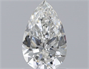 Natural Diamond 0.80 Carats, Pear with  Cut, G Color, VVS2 Clarity and Certified by GIA