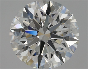 Picture of Natural Diamond 1.30 Carats, Round with Excellent Cut, E Color, VVS1 Clarity and Certified by GIA