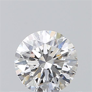 Picture of Natural Diamond 0.40 Carats, Round with Excellent Cut, F Color, SI1 Clarity and Certified by GIA