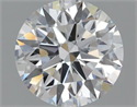 Natural Diamond 1.56 Carats, Round with Excellent Cut, E Color, VS2 Clarity and Certified by GIA