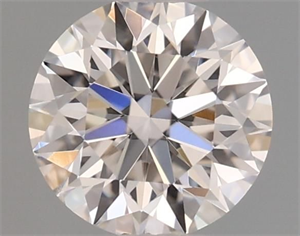 Picture of Natural Diamond 0.40 Carats, Round with Excellent Cut, F Color, SI1 Clarity and Certified by GIA