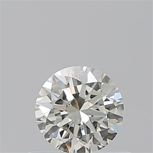 Picture of Natural Diamond 0.50 Carats, Round with Very Good Cut, K Color, VS1 Clarity and Certified by GIA