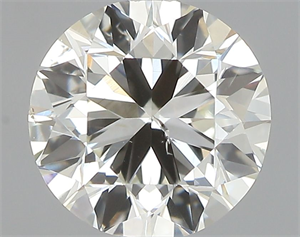 Picture of Natural Diamond 0.70 Carats, Round with Very Good Cut, J Color, SI1 Clarity and Certified by IGI