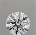 Natural Diamond 1.60 Carats, Round with Excellent Cut, G Color, SI1 Clarity and Certified by GIA