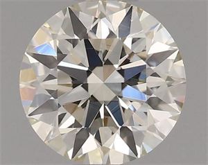 Picture of Natural Diamond 0.55 Carats, Round with Excellent Cut, I Color, VS1 Clarity and Certified by IGI