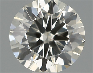 Picture of Natural Diamond 0.50 Carats, Round with Excellent Cut, J Color, SI2 Clarity and Certified by IGI