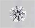 Natural Diamond 0.40 Carats, Round with Excellent Cut, D Color, VS2 Clarity and Certified by GIA