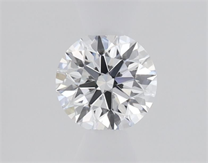 Picture of Natural Diamond 0.40 Carats, Round with Excellent Cut, D Color, VS2 Clarity and Certified by GIA