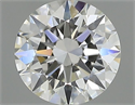 Natural Diamond 0.40 Carats, Round with Excellent Cut, H Color, VS1 Clarity and Certified by GIA