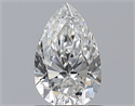 Natural Diamond 1.01 Carats, Pear with  Cut, F Color, VS2 Clarity and Certified by GIA