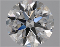 Natural Diamond 1.30 Carats, Round with Excellent Cut, E Color, VVS2 Clarity and Certified by GIA