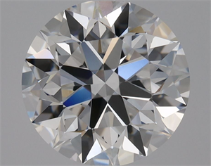 Picture of Natural Diamond 1.30 Carats, Round with Excellent Cut, E Color, VVS2 Clarity and Certified by GIA