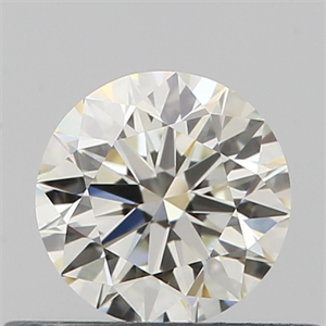 Picture of Natural Diamond 0.40 Carats, Round with Excellent Cut, I Color, IF Clarity and Certified by IGI