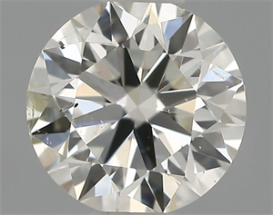 Picture of Natural Diamond 0.40 Carats, Round with Excellent Cut, G Color, SI1 Clarity and Certified by IGI