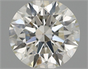 Natural Diamond 0.50 Carats, Round with Excellent Cut, H Color, SI1 Clarity and Certified by IGI