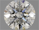 Natural Diamond 0.50 Carats, Round with Very Good Cut, I Color, SI2 Clarity and Certified by GIA