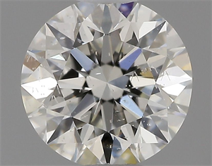 Picture of Natural Diamond 0.50 Carats, Round with Very Good Cut, I Color, SI2 Clarity and Certified by GIA