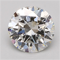 Natural Diamond 2.00 Carats, Round with Excellent Cut, H Color, VS2 Clarity and Certified by GIA