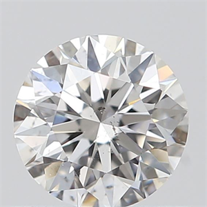 Picture of Natural Diamond 0.45 Carats, Round with Excellent Cut, E Color, SI2 Clarity and Certified by GIA