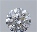 Natural Diamond 0.40 Carats, Round with Excellent Cut, D Color, VS2 Clarity and Certified by GIA