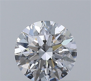 Picture of Natural Diamond 0.40 Carats, Round with Excellent Cut, D Color, VS2 Clarity and Certified by GIA