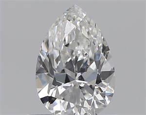 Picture of Natural Diamond 0.55 Carats, Pear with  Cut, F Color, VS1 Clarity and Certified by GIA